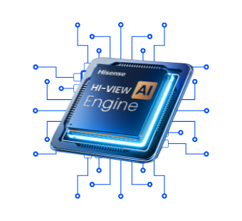 AI výkonný čip pro lepší obraz TV Hisense