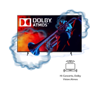 Dolby Atmos prostorový zvuk v TV Hisense