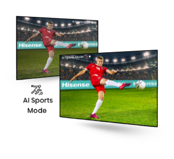 AI Sport Mode v TV Hisense