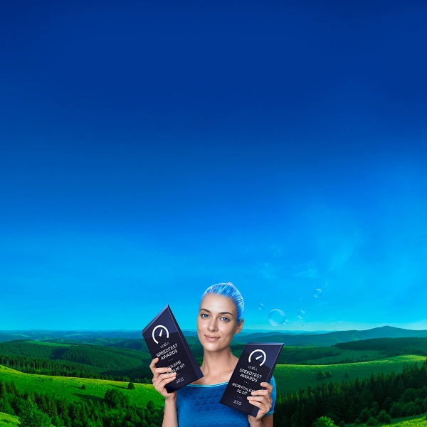 Virtuální asistentka Eva drží dvě ocenění Ookla