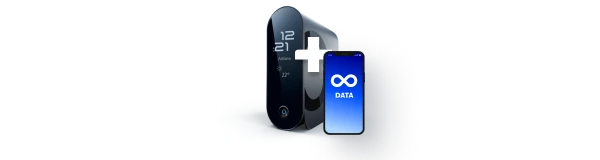 internetový modem a mobilní tarif s neomezenými daty