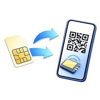 Výměna fyzické SIM za eSIM