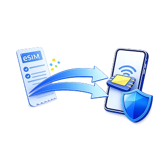 Objednání nového tarifu s eSIM