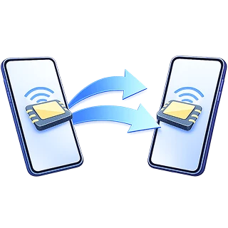 Přenesení eSIM ze starého telefonu do nového telefonu
