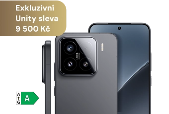 Černý telefon Xiaomi 15 5G 512 GB s exkluzivní slevou 9 500 Kč
