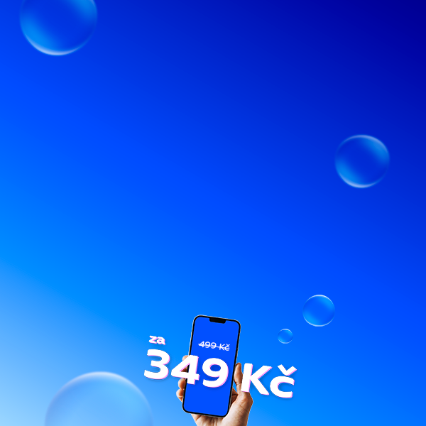 O₂ levný mobilní tarif NEO+ v telefonu 10 GB za 349 Kč
