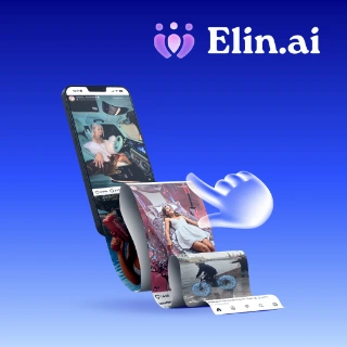 Smartphone s otevřenou aplikací Elin.ai – inteligentní AI ochrana dětí před kyberšikanou a online hrozbami