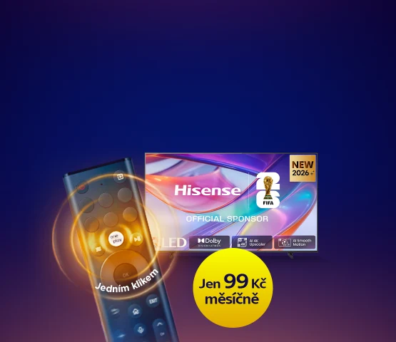 TV Smart Hisense za 99 Kč měsíčně