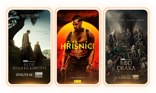 Plakáty filmů z HBO Max