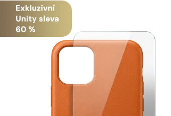 oranžový kryt na telefon a ochranná folie