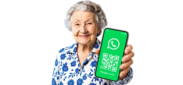 Babička Alenka na WhatsAppu radí lidem jak vyzrát na kyberšmejdy