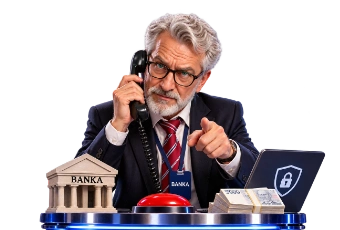 Alenčin Atlas kyberšmejdů - Falešný bankéř