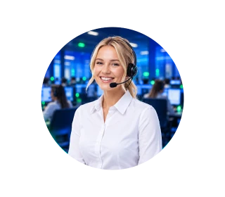 žena na call centru