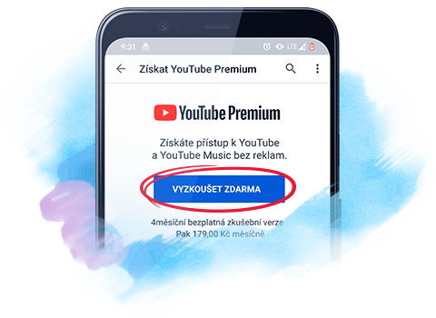 YouTube Premium vyzkoušet zdarma
