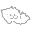 Na více než 155 místech<br />
po celé republice