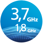 3,7 GHz