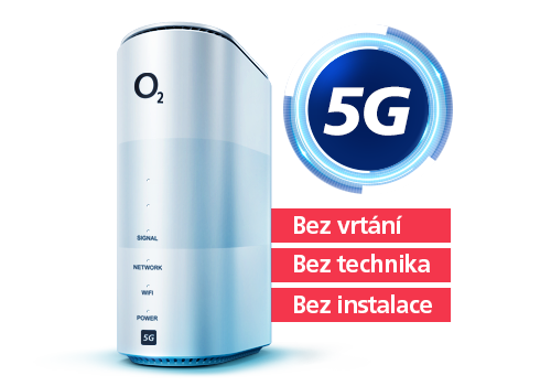 O2 5G Box pro rychlejší internet přes 5G