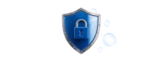 Ikona zámku na kyber štítu