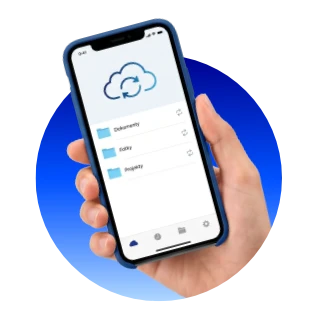 Cloud aplikace v telefonu